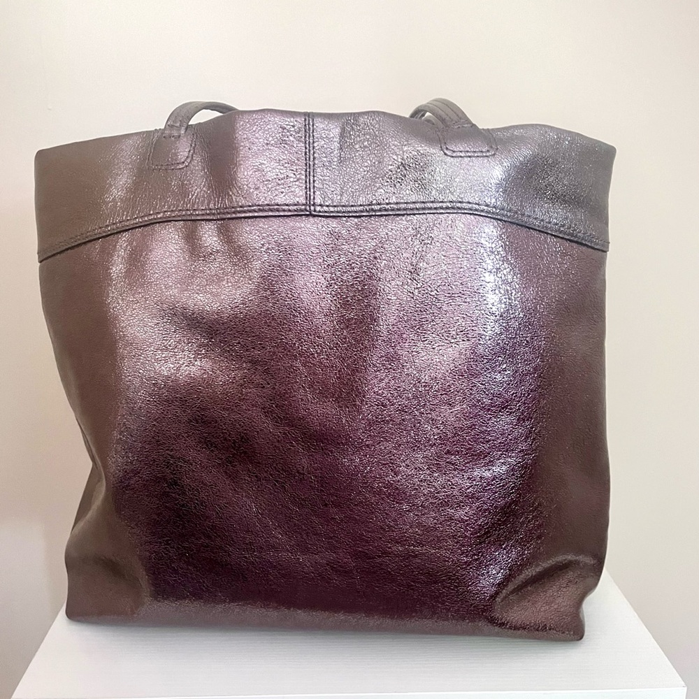 Coach Metallic Brown Tote Bag, used in good condition - Picture 3 of 9